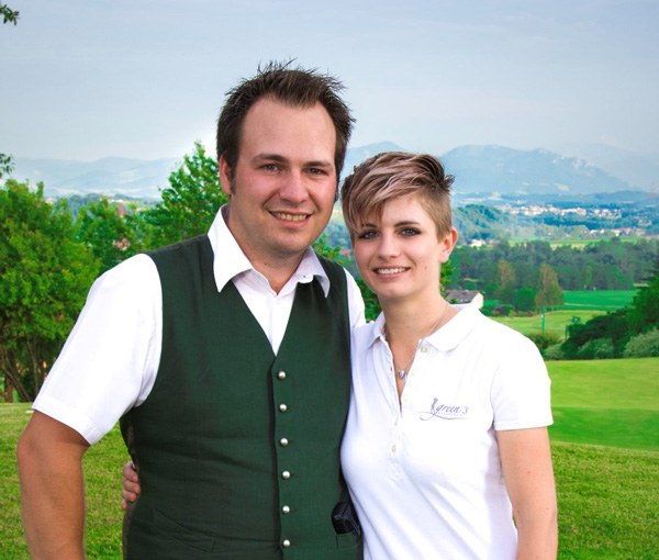 Christian und Maike green's restaurant golf resort kremstal